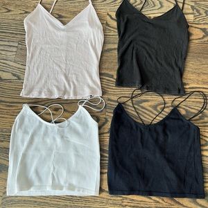 Zara and Aritzia Tank Top Bundle